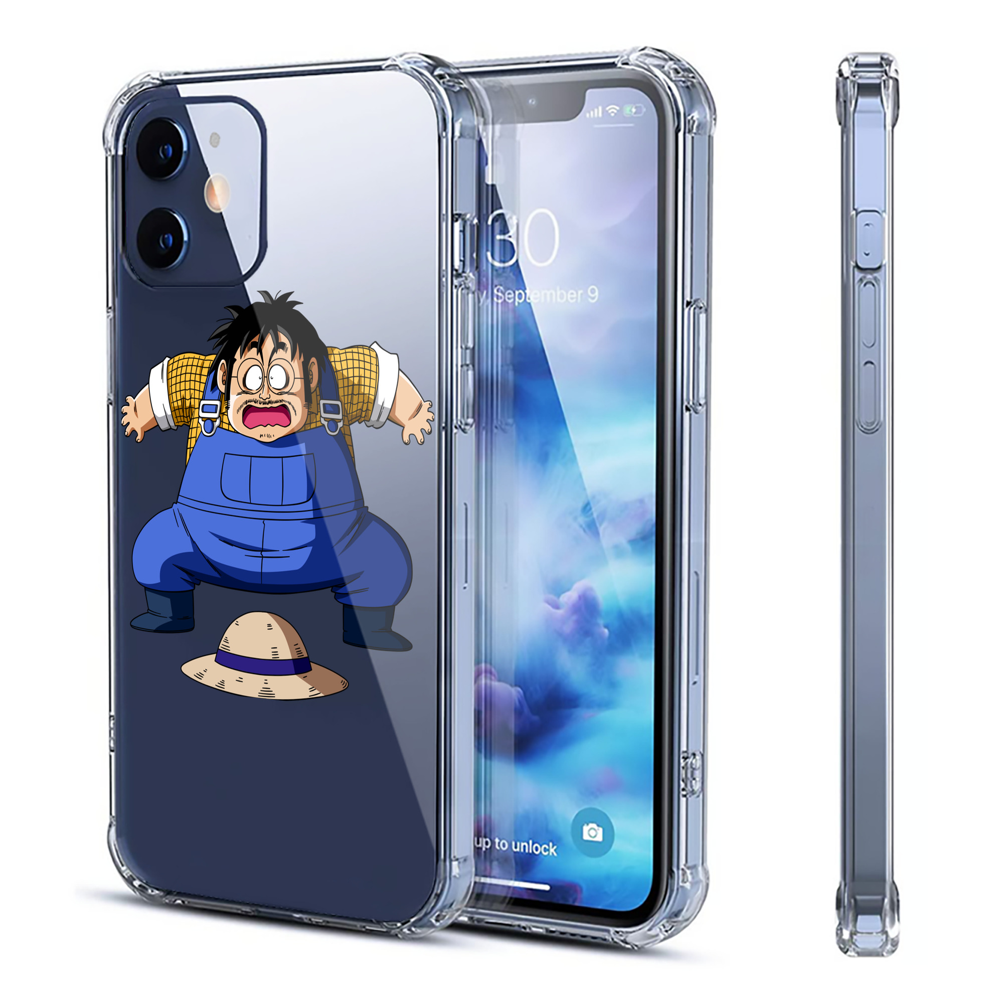 （画像用） ドラゴンボール DRAGON BALL 【iPhone 12シリーズ対応】透明スマホケース（クリアソフトケース）